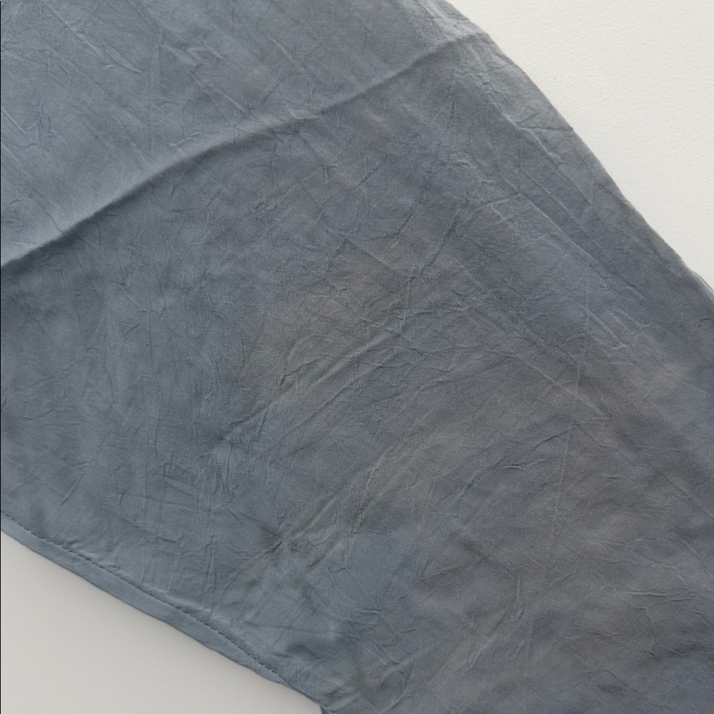 Johnny Was light Blue Tunic with Gold Embroidery. Size L - Picture 3 of 10